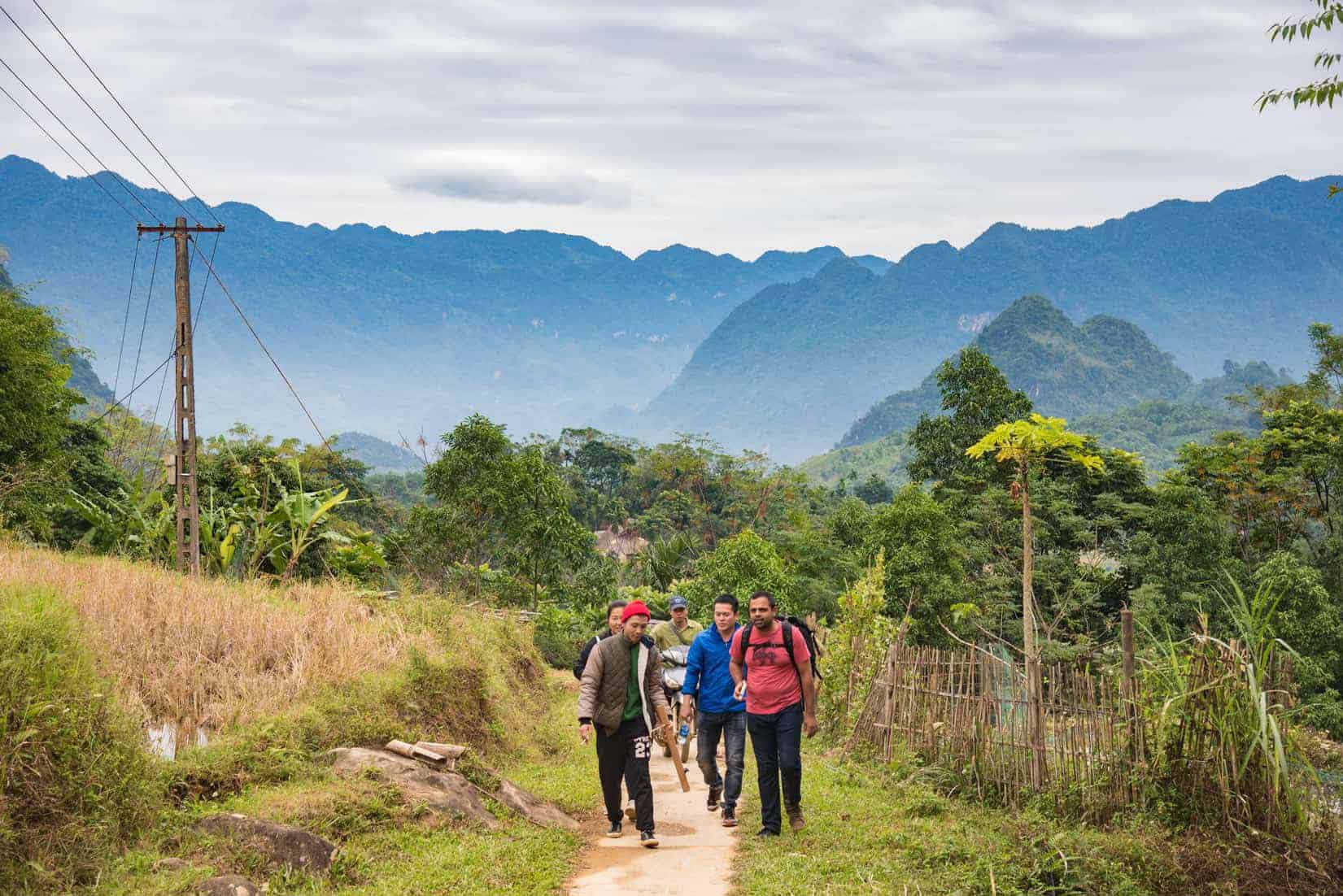 Hiking Trails Near Hanoi - mai chau hiking